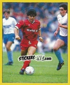 Cromo Diego Maradona - UK Football 1987-1988 - Panini