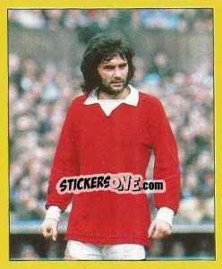 Figurina George Best - UK Football 1987-1988 - Panini