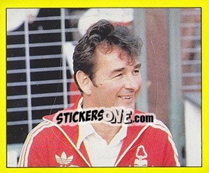 Figurina Brian Clough - UK Football 1987-1988 n. 288 - Panini