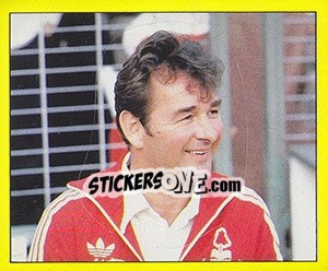 Cromo Brian Clough - UK Football 1987-1988 - Panini