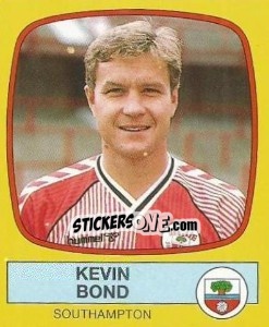 Cromo Kevin Bond - UK Football 1987-1988 n. 297 - Panini