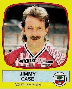 Sticker Jimmy Case - UK Football 1987-1988 - Panini