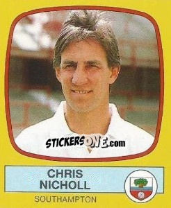 Sticker Chris Nicholl - UK Football 1987-1988 - Panini