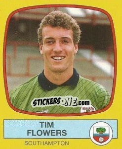Cromo Tim Flowers - UK Football 1987-1988 - Panini