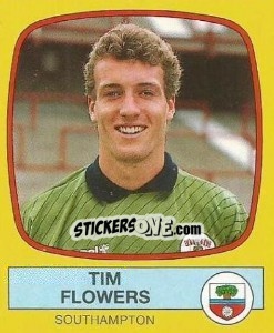 Sticker Tim Flowers - UK Football 1987-1988 n. 303 - Panini