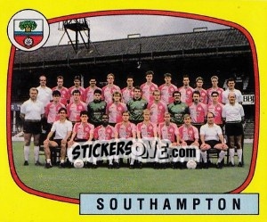 Sticker Team - UK Football 1987-1988 - Panini