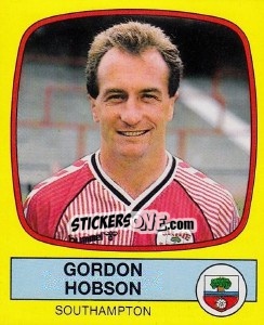 Figurina Gordon Hobson - UK Football 1987-1988 - Panini