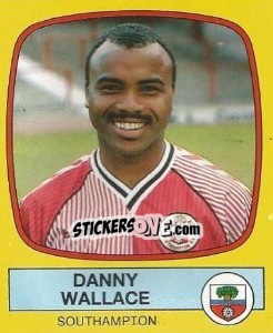 Figurina Danny Wallace - UK Football 1987-1988 - Panini