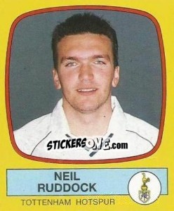 Figurina Neil Ruddock - UK Football 1987-1988 - Panini