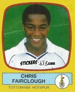 Cromo Chris Fairclough - UK Football 1987-1988 - Panini