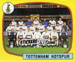 Sticker Team - UK Football 1987-1988 - Panini