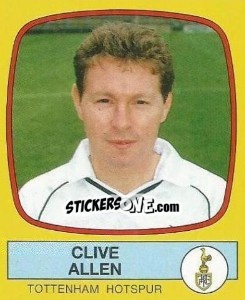 Cromo Clive Allen - UK Football 1987-1988 - Panini