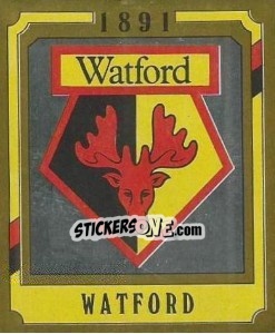 Sticker Badge - UK Football 1987-1988 n. 327 - Panini