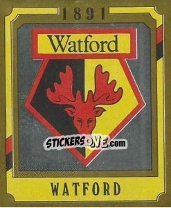 Sticker Badge - UK Football 1987-1988 - Panini