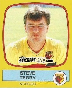 Figurina Steve Terry - UK Football 1987-1988 n. 330 - Panini