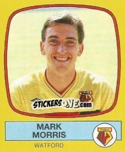 Sticker Mark Morris - UK Football 1987-1988 - Panini