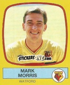 Sticker Mark Morris - UK Football 1987-1988 n. 332 - Panini
