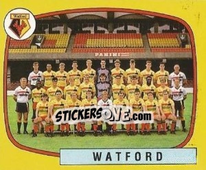 Sticker Team - UK Football 1987-1988 - Panini