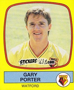 Sticker Gary Porter - UK Football 1987-1988 n. 338 - Panini