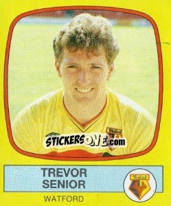 Cromo Trevor Senior - UK Football 1987-1988 - Panini