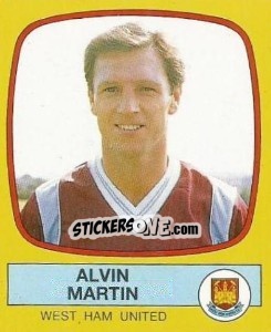 Cromo Alvin Martin - UK Football 1987-1988 - Panini