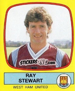 Sticker Ray Stewart - UK Football 1987-1988 - Panini