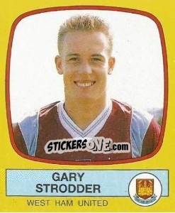 Figurina Gary Strodder - UK Football 1987-1988 - Panini