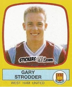 Cromo Gary Strodder - UK Football 1987-1988 n. 348 - Panini