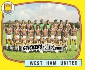 Sticker Team - UK Football 1987-1988 - Panini