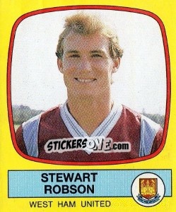 Cromo Stewart Robson - UK Football 1987-1988 n. 355 - Panini