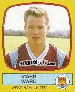 Figurina Mark Ward - UK Football 1987-1988 - Panini