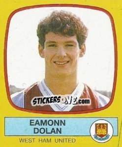 Cromo Eamonn Dolan - UK Football 1987-1988 - Panini