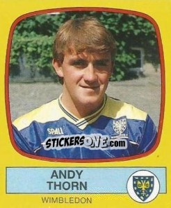 Figurina Andy Thorn - UK Football 1987-1988 - Panini