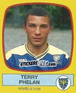 Sticker Terry Phelan - UK Football 1987-1988 n. 363 - Panini