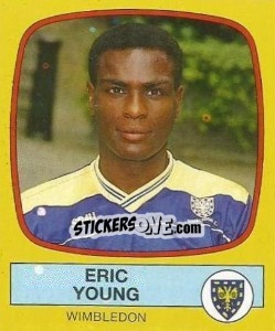 Figurina Eric Young - UK Football 1987-1988 - Panini