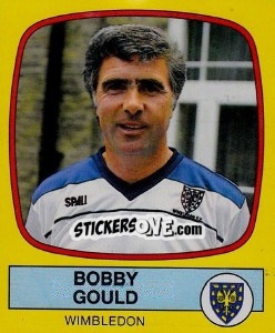 Figurina Bobby Gould - UK Football 1987-1988 - Panini