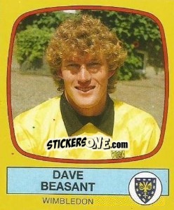 Figurina Dave Beasant - UK Football 1987-1988 - Panini