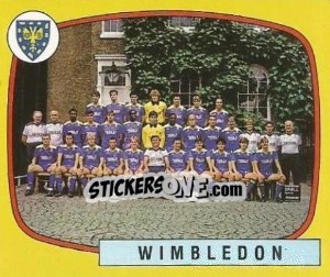 Sticker Team - UK Football 1987-1988 - Panini