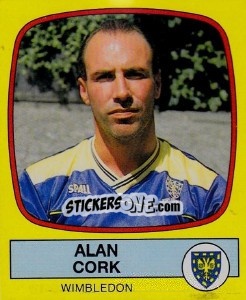 Sticker Alan Cork - UK Football 1987-1988 - Panini