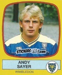 Figurina Andy Sayer - UK Football 1987-1988 - Panini