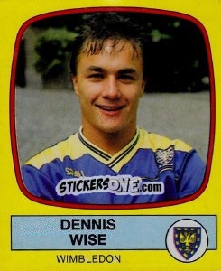 Sticker Dennis Wise - UK Football 1987-1988 n. 373 - Panini