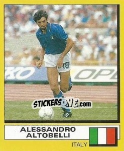 Sticker Alessandro Altobelli - UK Football 1987-1988 - Panini