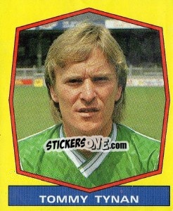Sticker Tommy Tynan (Plymouth Argyle) - UK Football 1987-1988 - Panini