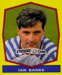 Figurina Ian Banks (Huddersfield Town) - UK Football 1987-1988 n. 395 - Panini