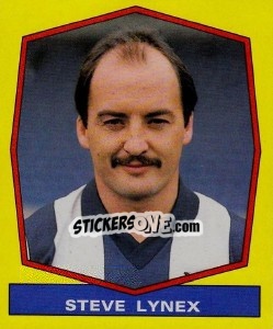 Sticker Steve Lynex (West Bromwich Albion) - UK Football 1987-1988 - Panini