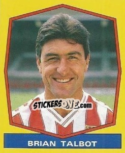 Cromo Brian Talbot (Stoke City) - UK Football 1987-1988 - Panini