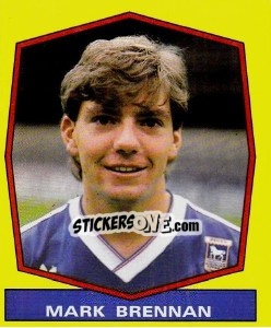 Sticker Mark Brennan (Ipswich Town) - UK Football 1987-1988 n. 398 - Panini