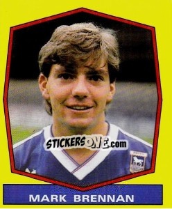 Figurina Mark Brennan (Ipswich Town) - UK Football 1987-1988 - Panini