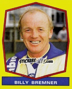 Cromo Billy Bremner (Leeds United) - UK Football 1987-1988 - Panini