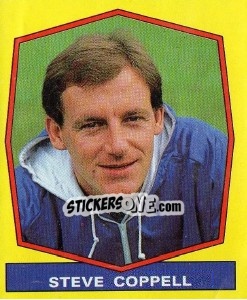 Figurina Steve Coppell (Crystal Palace) - UK Football 1987-1988 - Panini